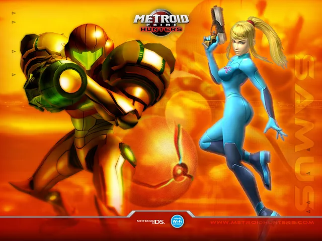 Samus Aran heroine from Metroid