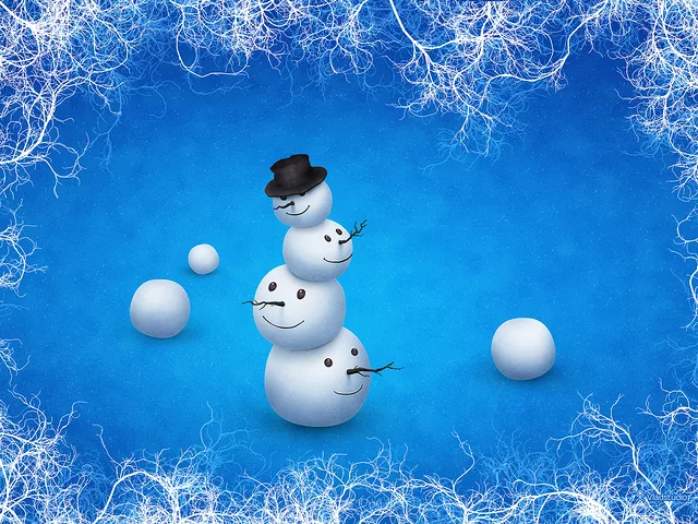 The Merry Snowman
