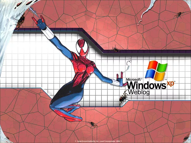 MS WinXP Weblog Spider-Girl