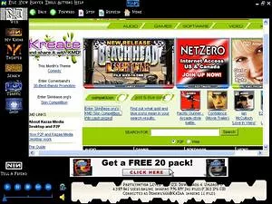 Nine Inch Nails KaZaA Skin