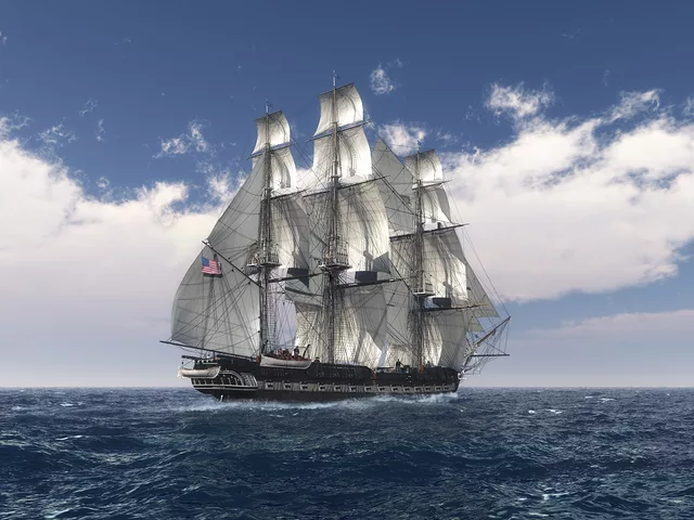 Super Frigate off Nova Scotia