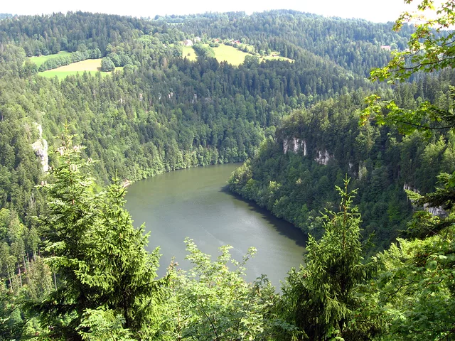 River in Jura - France