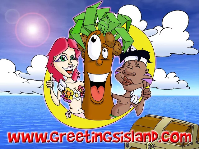 Greetings Island wallpaper