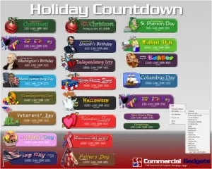 Holiday Countdown