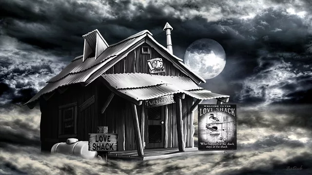 Love Shack Foggy Night