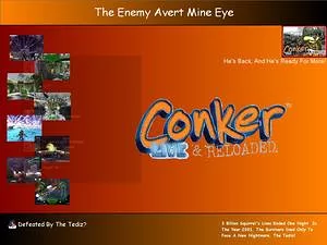 Conker LIVE &amp; Reloaded Logon