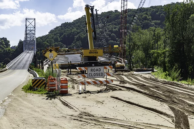 Black Hawk Bridge - Lansing Iowa