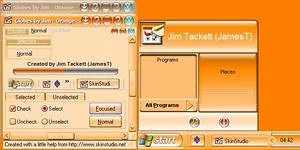 Globes by Jim - Orange