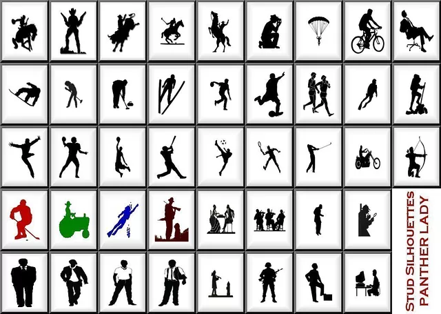 Stud Silhouettes Tileset