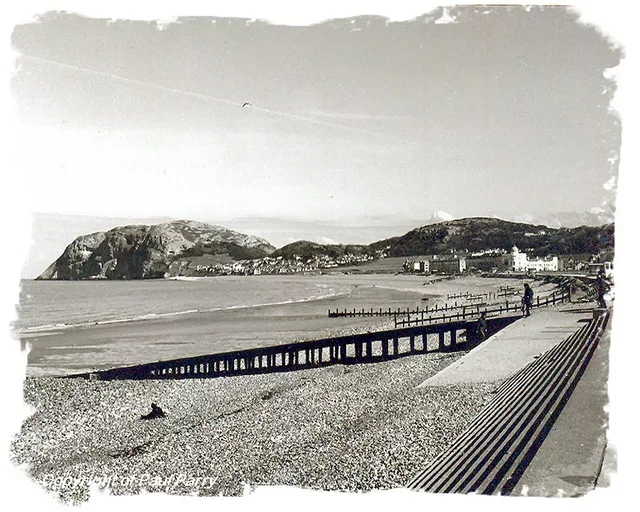 Llandudno B&amp;W 1