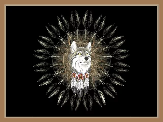 Wolf Dreamcatcher