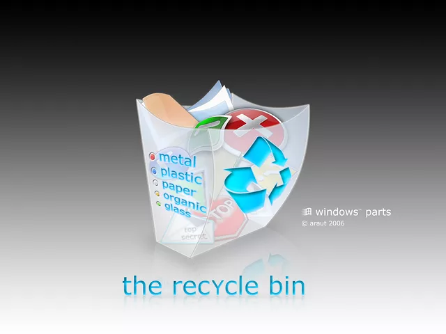 windows parts - the recycle bin