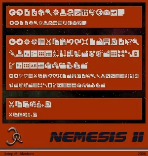 Nemesis II Toolbar Icons
