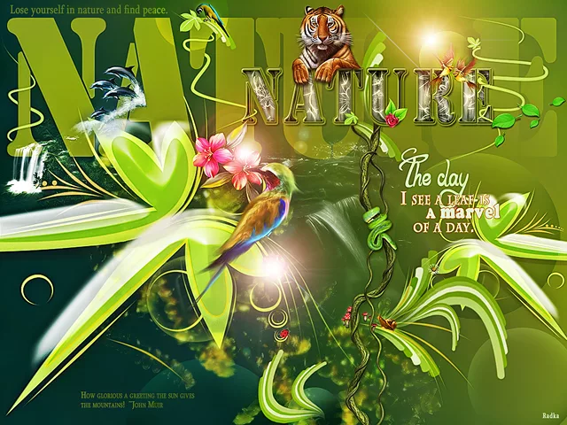 Lose yourself in nature