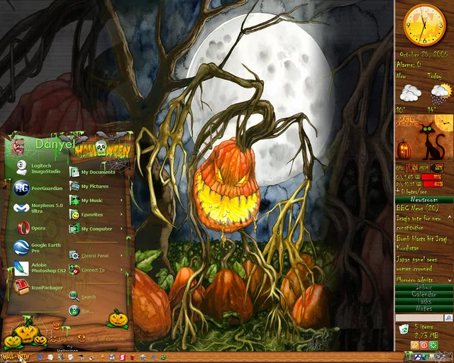 My Halloween Sidebar