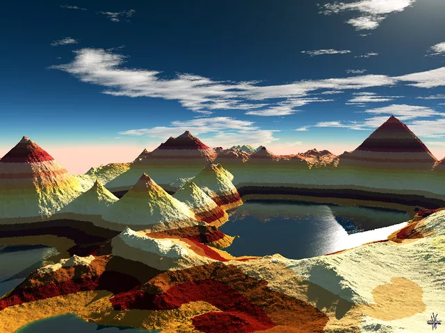 Marshmalow landscape_funny