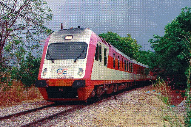 Fast Train Coming (16 colors)