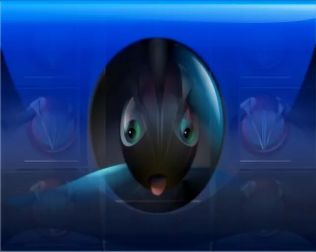 Like a scared rabbit