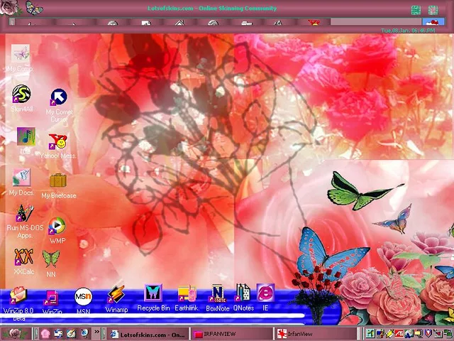 Butterflies &amp; Roses