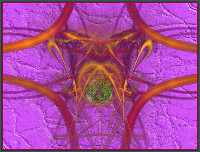 Spiraled Life Framed