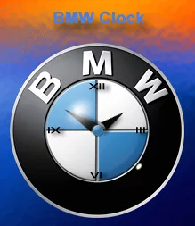 BMW Clock
