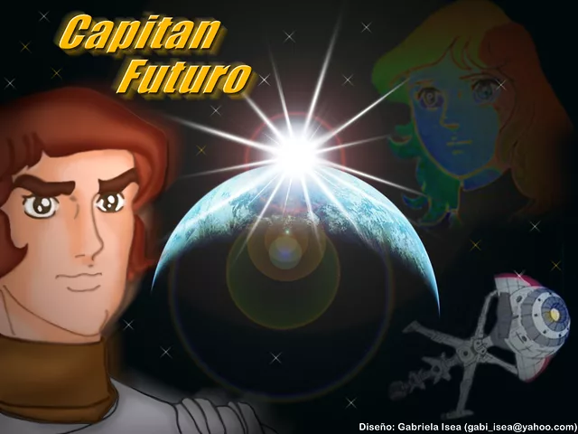 capitan futuro wallpaper