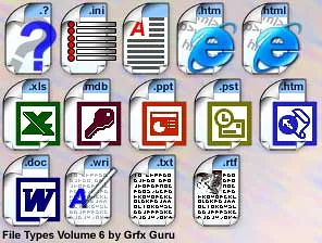 File Types Volume 6