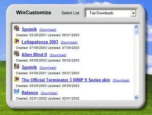WinCustomize monitor