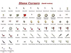 Stone Small Cursors