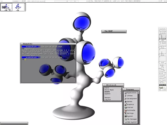 My Desktop SS (DEBIAN II)