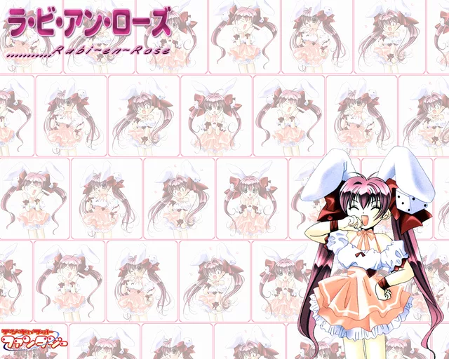 Digi Charat Rabi~en~Rose Wallpaper