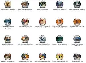 MS Games 1 Icons (Globe)