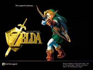 The Legend of Zelda 2 Logon