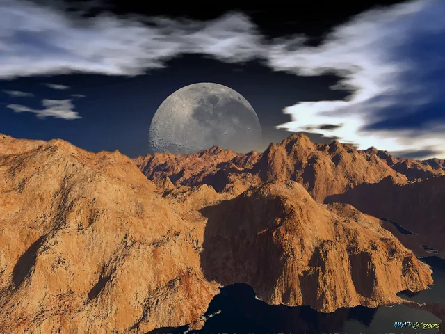 Landscape 5_(Moon_Rise_2)