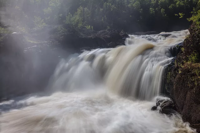 Cascade Falls Minnesota Mist