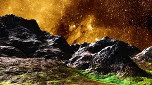 Space Scape Colors Logon