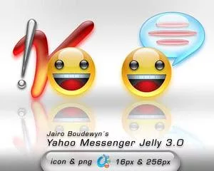 Yahoo Messenger Jelly Icons 3.0