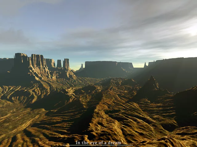 In the eye of a dream