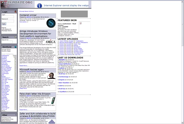 Skinbase Nov. 8,2000