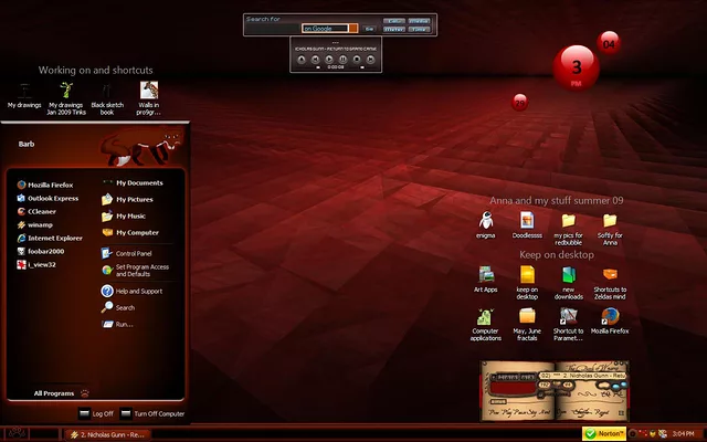 Strawberry red screenie