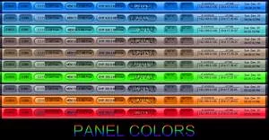 Panel Colors