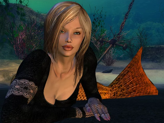 Centerfold Mermaid 2