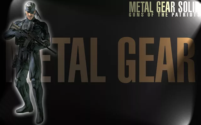 Metal Gear Solid 4 (MGS MGS2 MGS3 MGS4)
