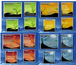 Change of Seasons Calendar