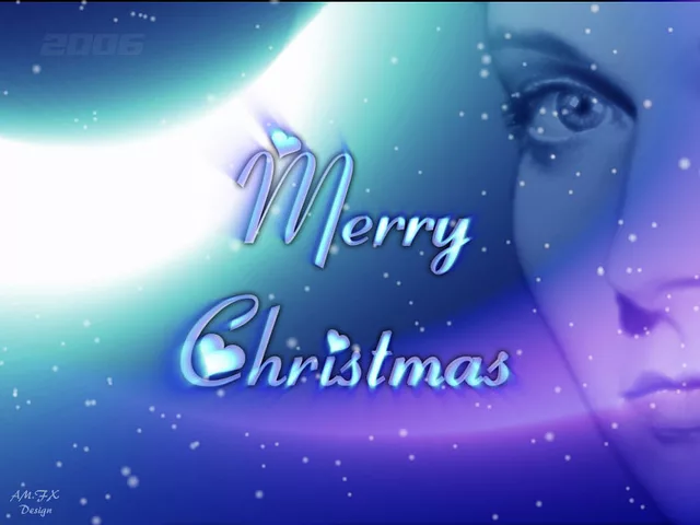 Merry Christams Blue Ver!