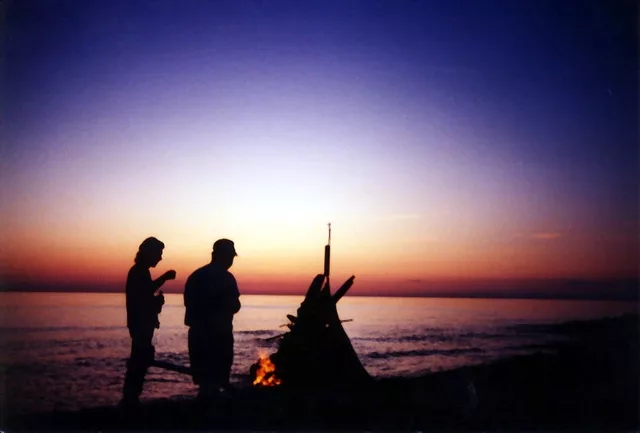 Beach Bonfire