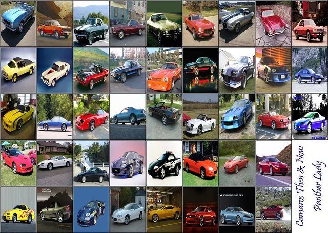 Camaros Then &amp; Now Tileset