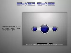 Silver Glass Bootskin