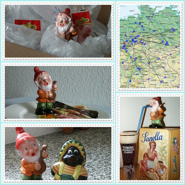 A little dwarf travelling the world