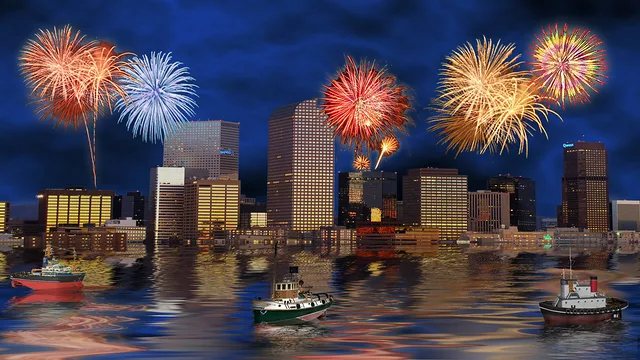 Denver New Year Fireworks